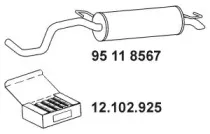 95 11 8567 EBERSPÄCHER Глушитель выхлопных газов конечный